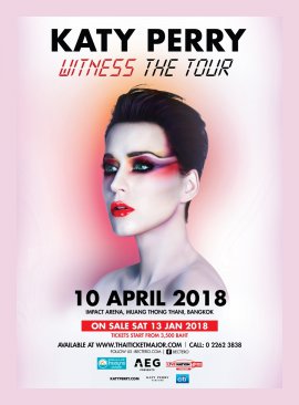 Katy Perry WITNESS The Tour 2018 Bangkok