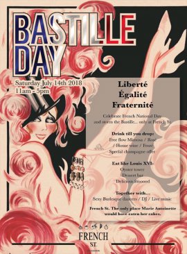 Celebrate Bastille Day At French St.