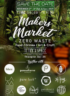 TE TIME AND SPACE Makers Market : Zero Waste-No Plastic Please!