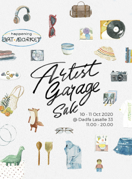 happening Art Market : Artist Garage Sale
