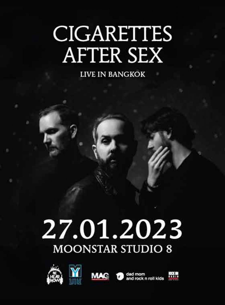 Cigarettes After Sex Asia 2023 Tour Live in Bangkok - BKKMENU