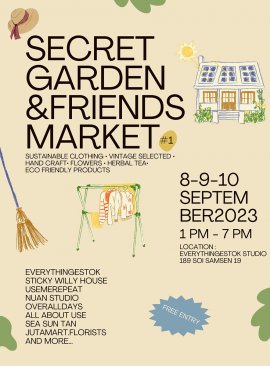 Secret Garden & Friends Market #1 